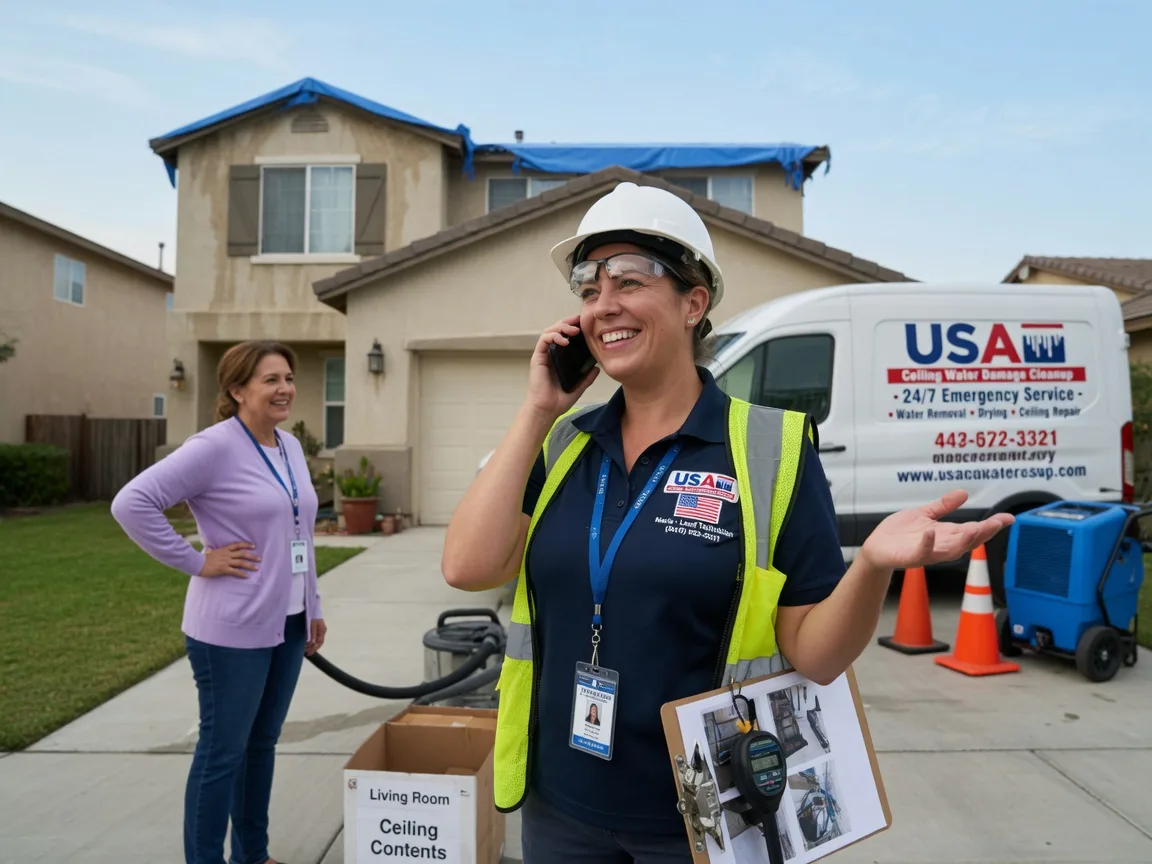 Ceiling Water Damage Restoration North Loup, NE FAQs